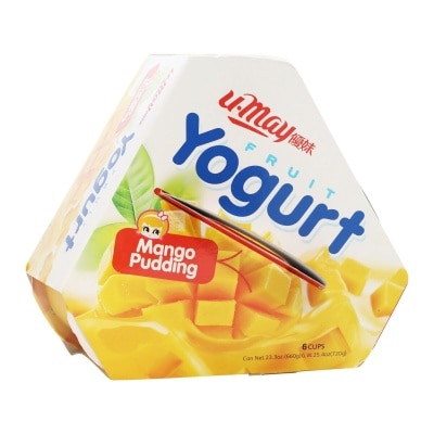 U MAY Yogurt Pudding - Mango