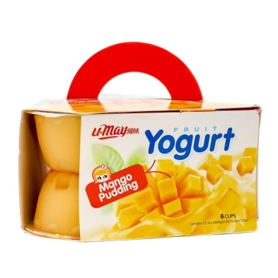 U MAY Yogurt Pudding - Mango