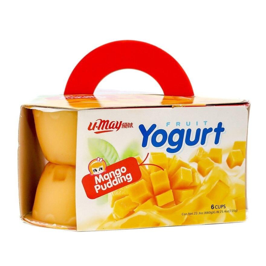 U MAY Yogurt Pudding - Mango