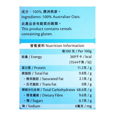 SELECT佳之選 快熟燕麥片送２００克