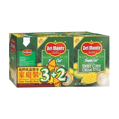 DEL MONTE - Cream Corn Family Pack W/kernal Corn