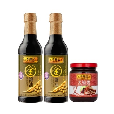 李錦記 金醬油優惠裝 (贈品隨機發送)