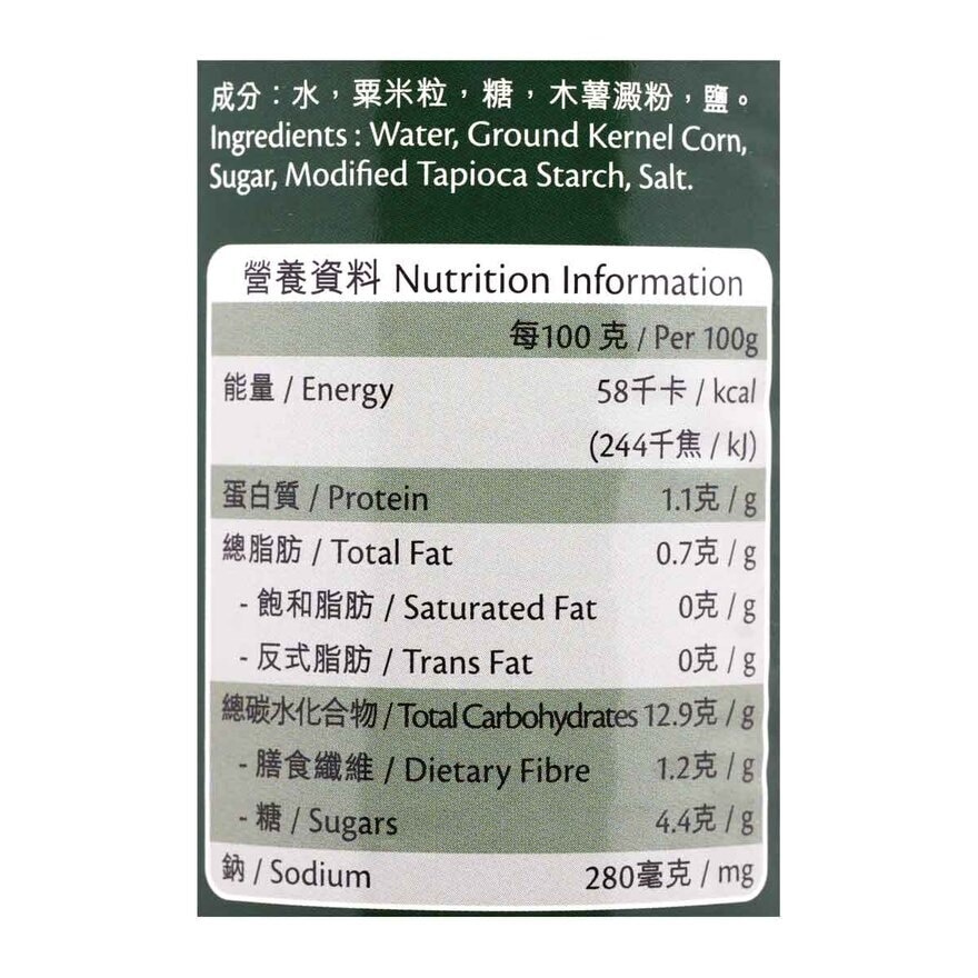 SELECT佳之選 忌廉粟米蓉