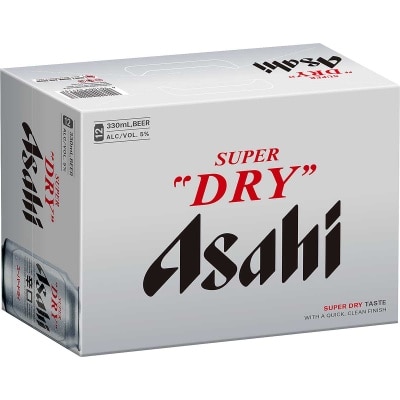 朝日 - 啤酒十二罐裝"包裝隨機"