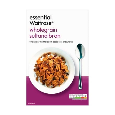 ESSENTIAL WAITROSE Wholegrain Sultana Bran Wheatflake