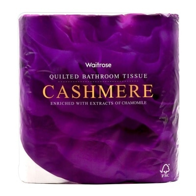 WAITROSE Qlt B/room Tisu W Cashmere Ext