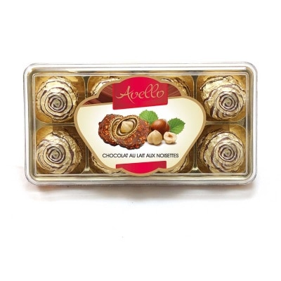 AVELLO - 榛子牛奶朱古力禮盒８粒裝