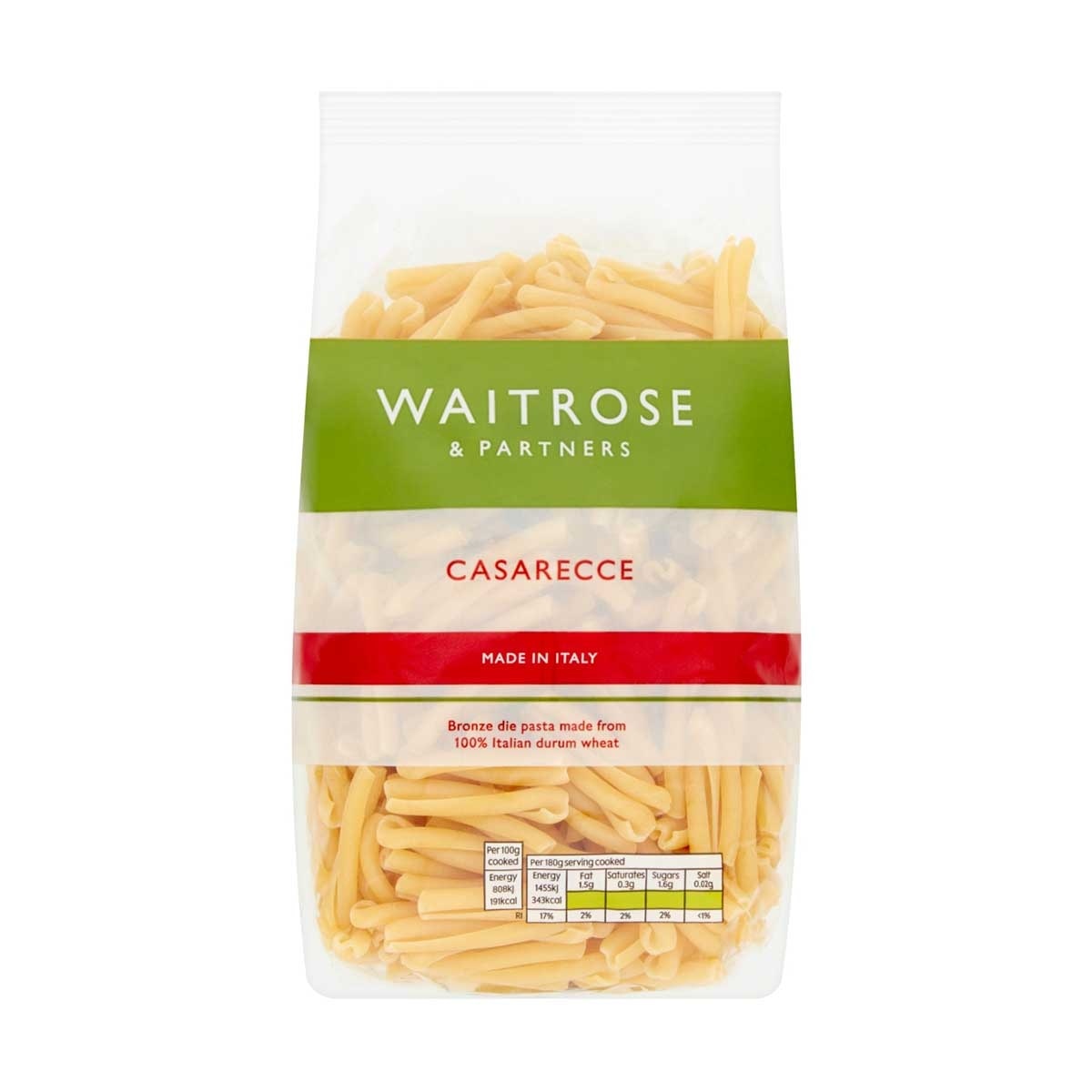 WAITROSE Casarecce Pasta