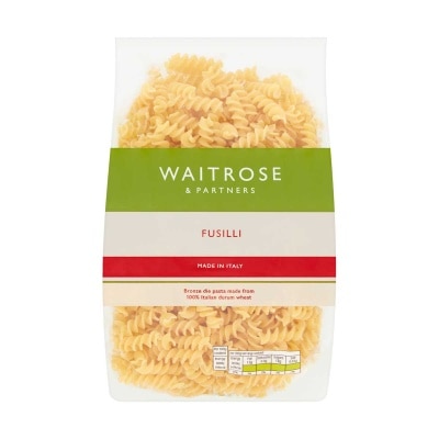 WAITROSE Fusilli  Pasta