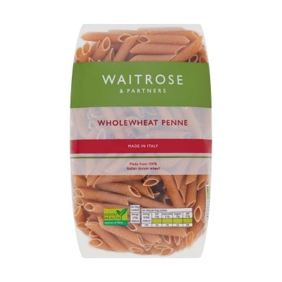 WAITROSE Wholewheat Penne Pasta