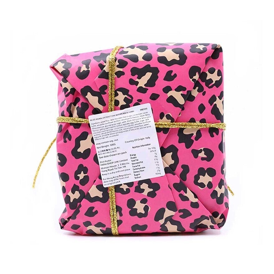 MUZZI Animalier Panettone W/choc&blacherry