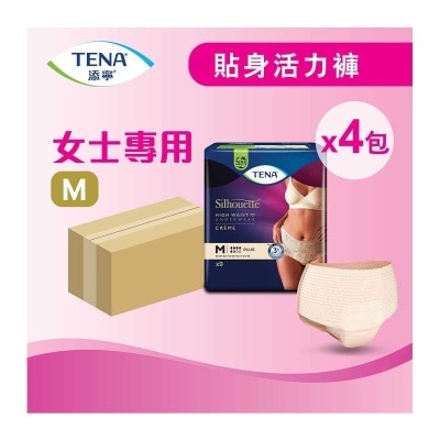 TENA Lady Pants Plus Medium 4x9's (case)