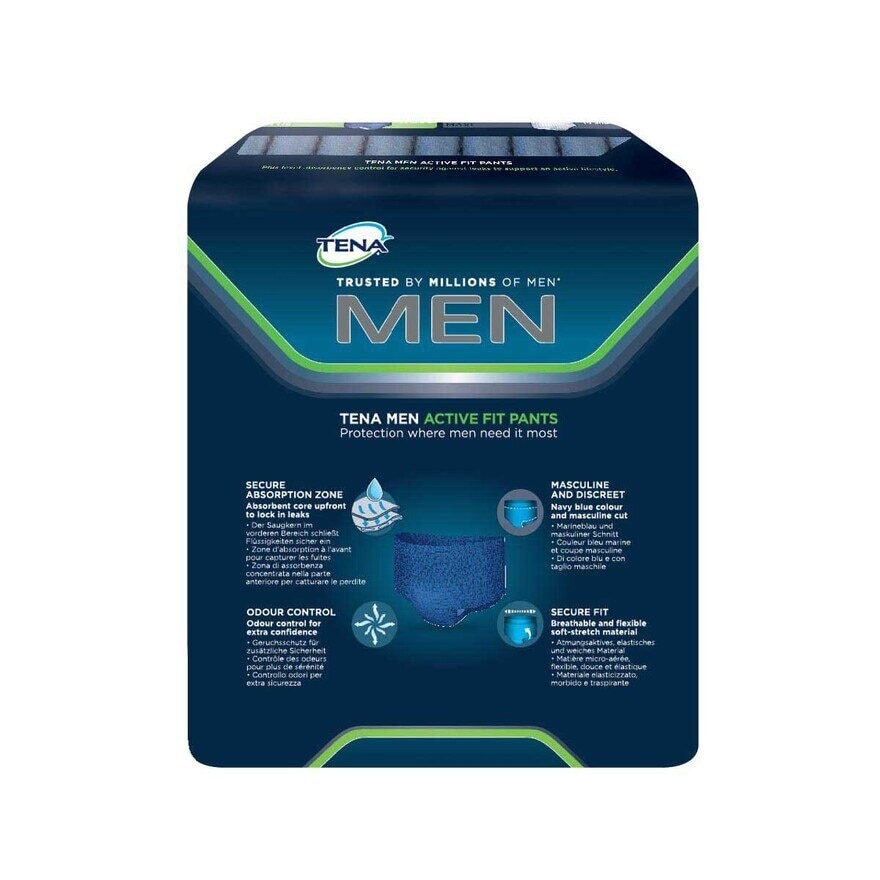 TENA Tena Man Pants Plus Medium 9s (case Pack -4packs)