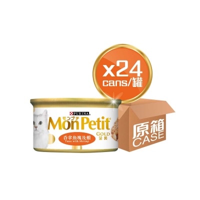 MON PETIT GOLD Cat Gold Tuna & Shrimp (case)