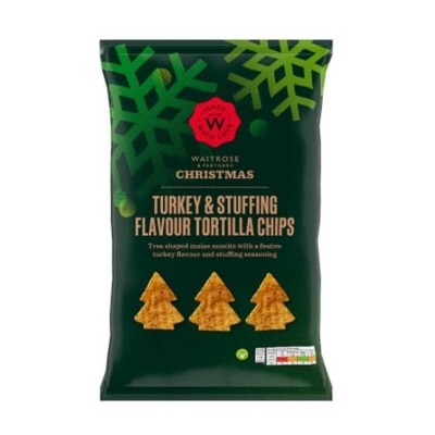 WAITROSE Xmas Tree Tortillas Turkey &stuffing