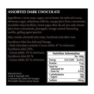 LINDT Excellence Tumbler 440g