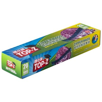 TOP-Z Zipper Bags 20pcs Gallon Size