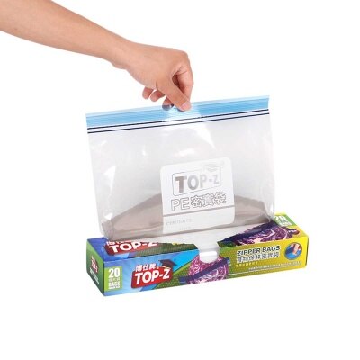TOP-Z Zipper Bags 20pcs Gallon Size