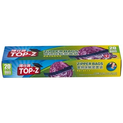 TOP-Z Zipper Bags 20pcs Gallon Size