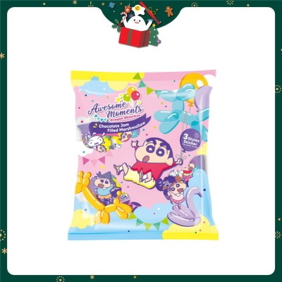 CRAYON SHINCHAN CHOCOLATE FLV JAM FILLED MARSHMALLOW