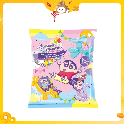 蠟筆小新 朱古力味夾心棉花糖