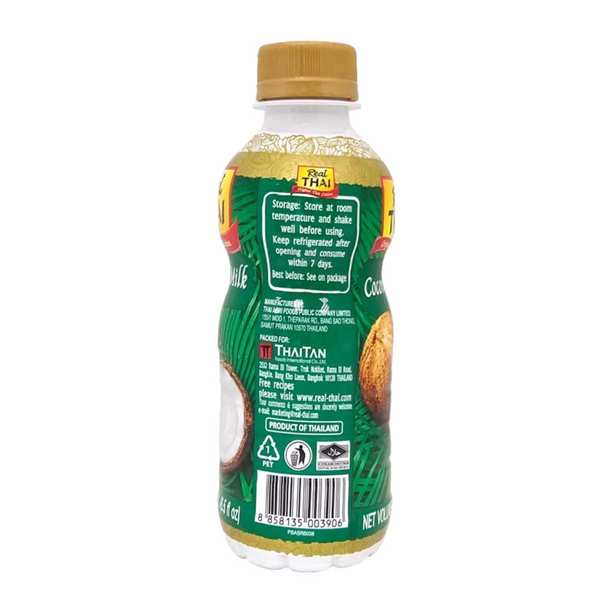REAL THAI Coconut Milk Pet Bottle