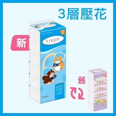 唯潔雅 跳跳小雞抽取式面紙６包裝 (包裝隨機)