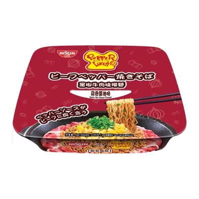 NISSIN Pepper Lunch Beef Pepper Flv Noodle