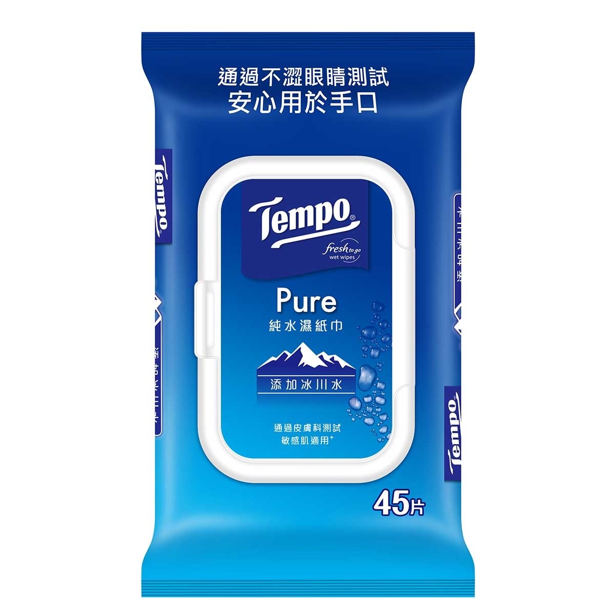 TEMPO Pure Wet Wipes 45s