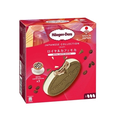 HAAGEN-DAZS 濃厚朱古力咖啡脆皮雪糕三明治3件裝