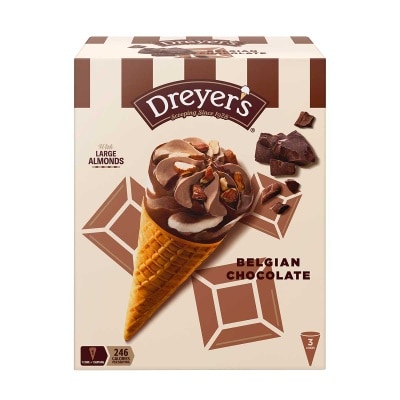 DREYER'S 朱古力扭紋脆筒家庭裝 [香港](急凍 -18°c) (新舊包裝隨機發送)