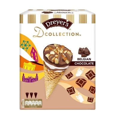 DREYER'S Dc Chocolate Twist Cone Mp