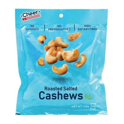 CHEER Roasted Salted Cashews