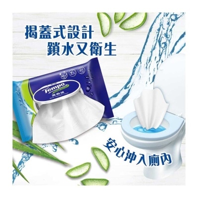 TEMPO Moistflush Tissue Aloe Vera