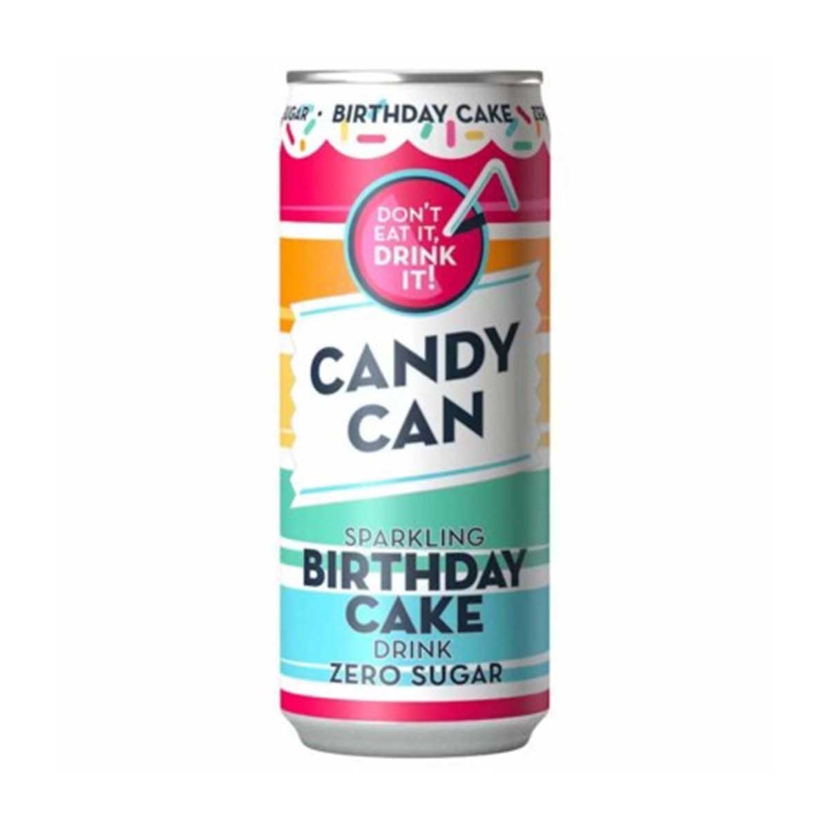 CANDY CAN Birthday Cake Flv Sparkling Drink