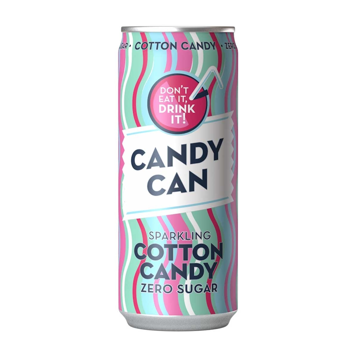 CANDY CAN Cotton Candy Flv Sparkling Drink