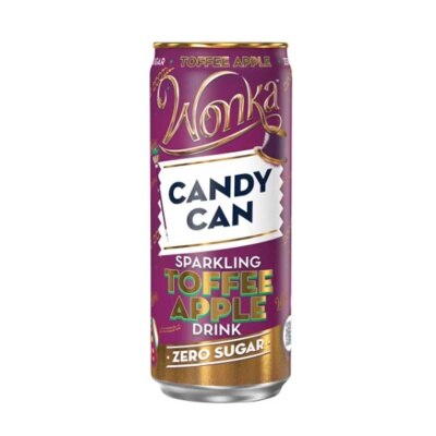 CANDY CAN Wonka Toffee Apple Flv Sparkling