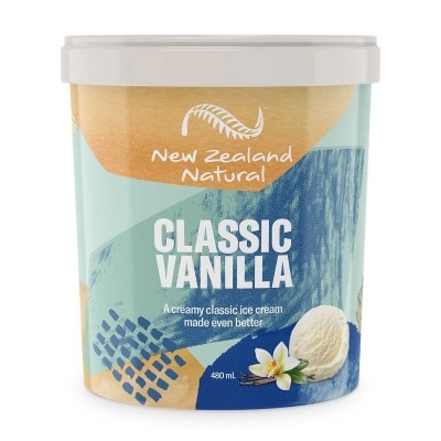 NEW ZEALAND NATURAL Vanilla Classic Ice Cream