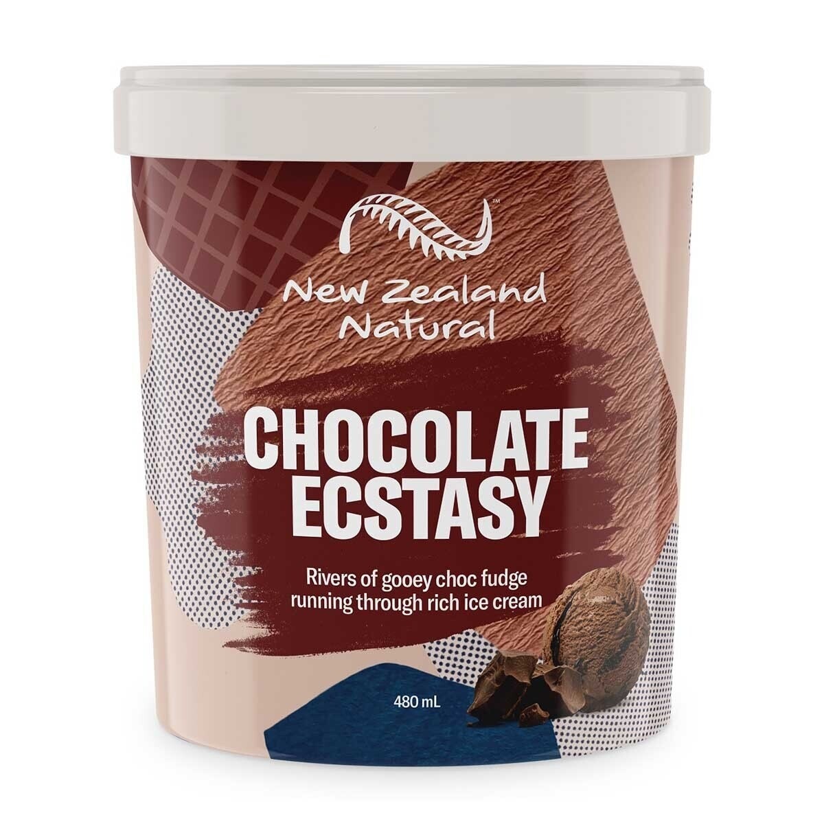 NEW ZEALAND NATURAL Chocolate Ecstasy Ice Cream