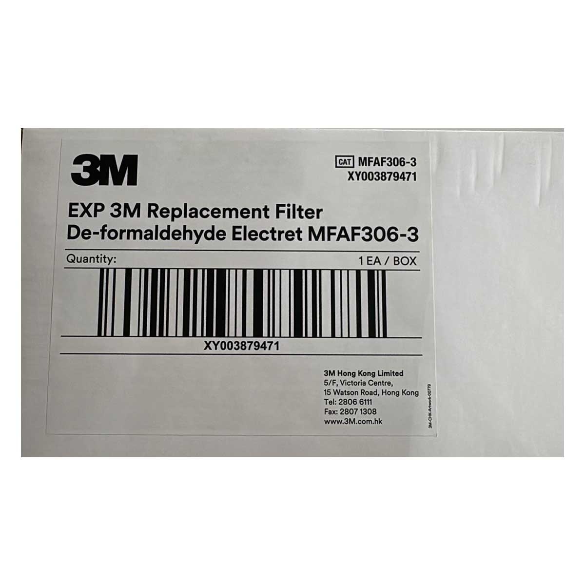 3M Mfaf306-3 De-formaldehyde Ele Filter (*supplier Direct Delivery)