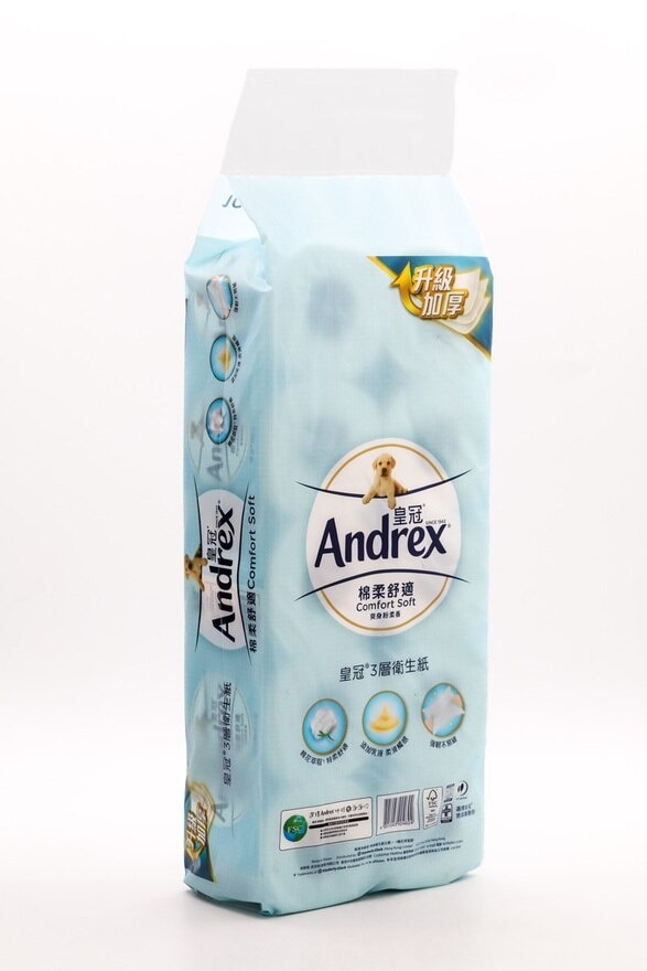 ANDREX Comfort Soft Bath Tissue 3ply 10r