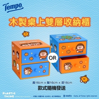 TEMPO Plastic Thing Storage Cabinet (Random Colour)