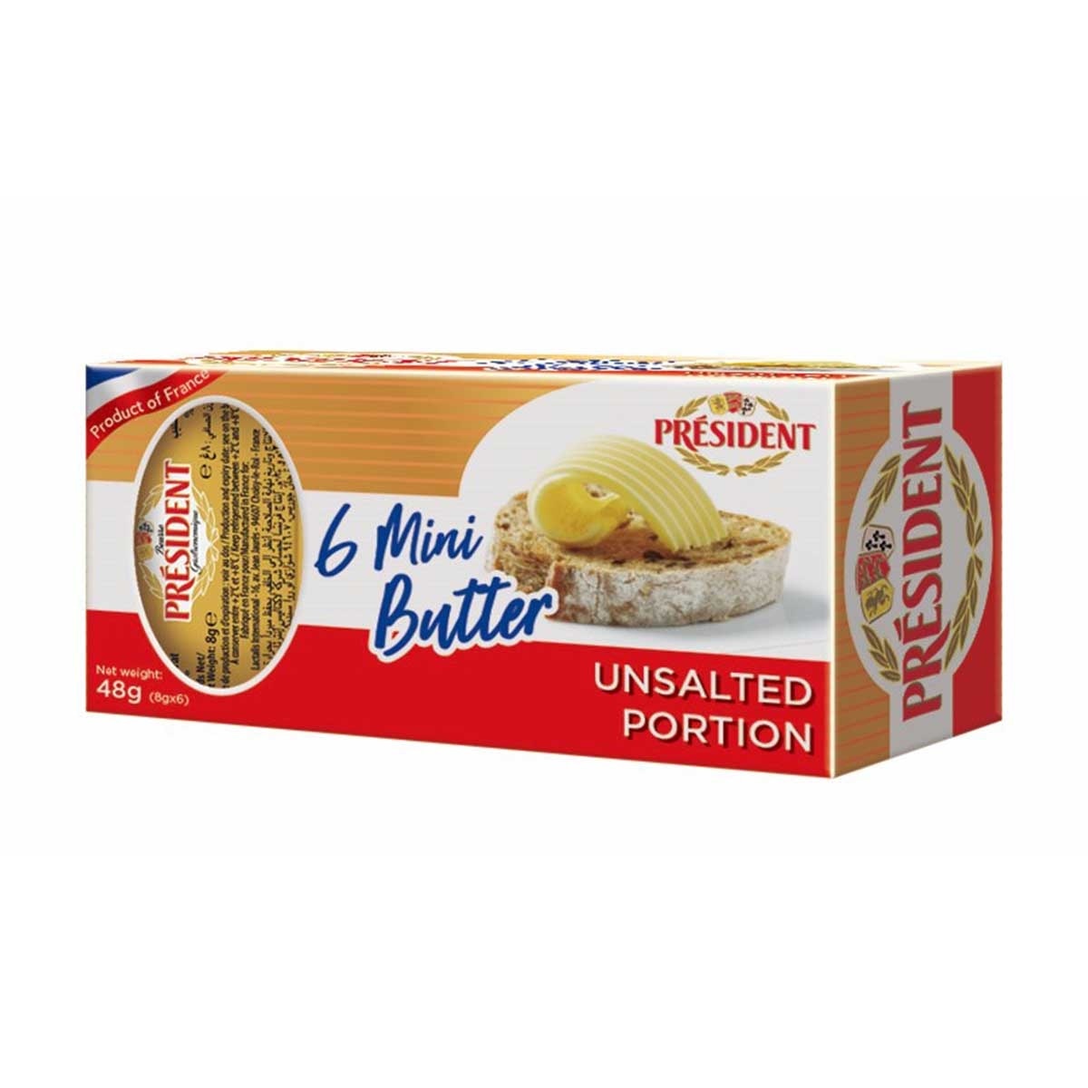 PRESIDENT Mini Butter Unsalted