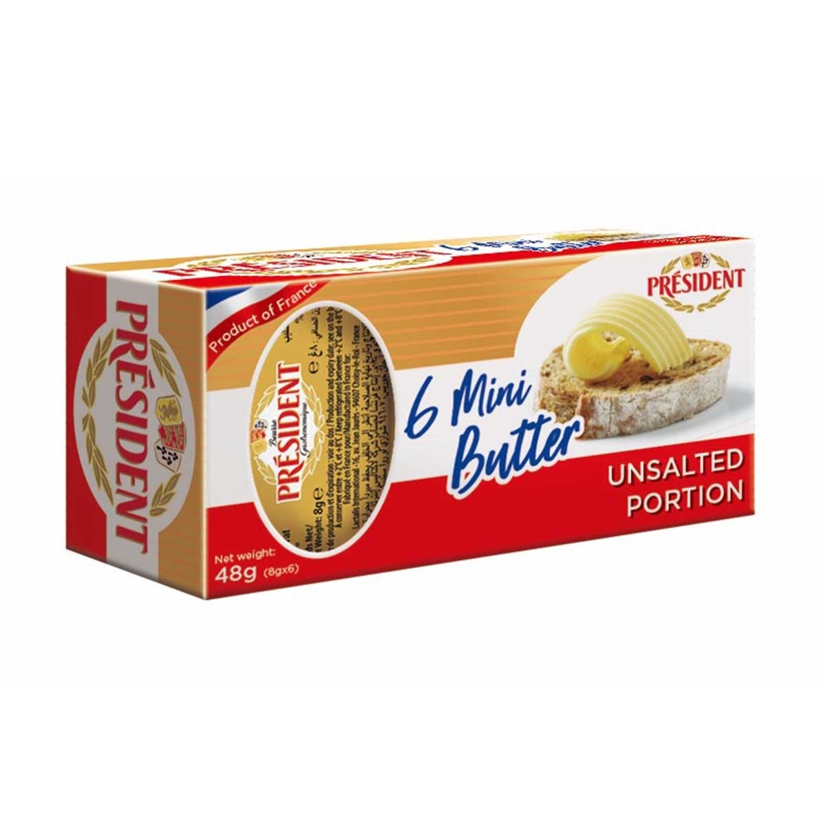 PRESIDENT Mini Butter Unsalted