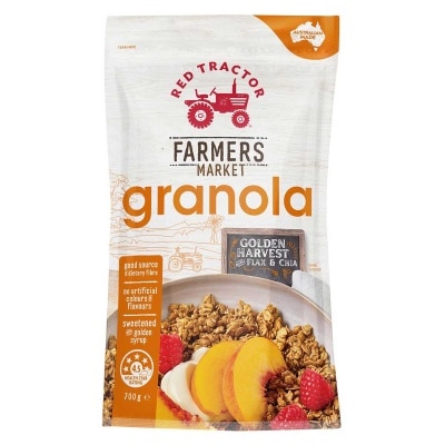RED TRACTOR Flax & Chia Golden Harvest Granola