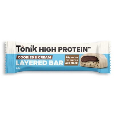TONIK High Protein Cookie & Cream Bar image