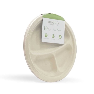 MOZAIK 23cm Pulp Round Plate 3c