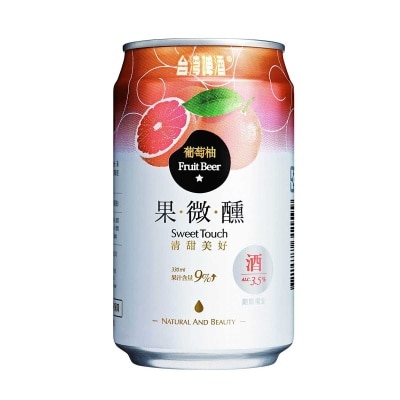 台灣啤酒 果微醺葡萄柚味啤酒