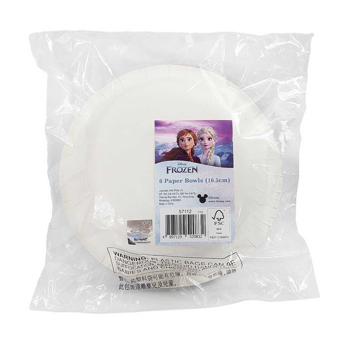 DISNEY Frozen-paper Bowls Fsc