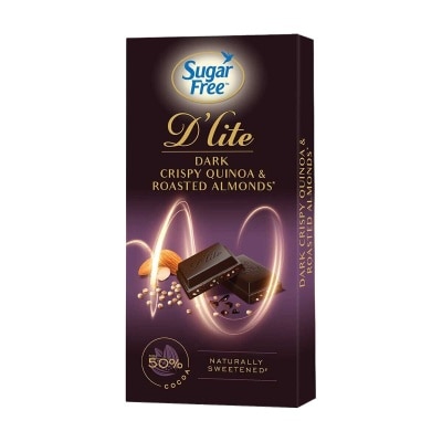 SUGAR FREE D'LITE 無糖黑朱古力—藜麥果仁